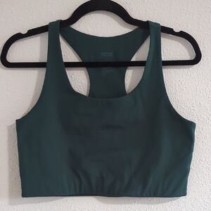 Girlfriend Collective Green Paloma Racerback Bra - Size XL